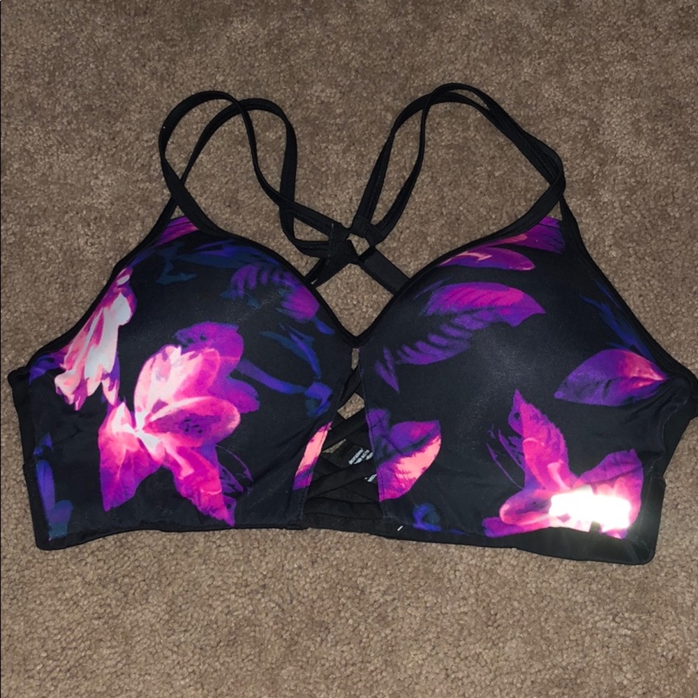 PINK Floral Ultimate Bra